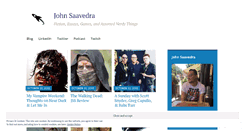 Desktop Screenshot of johnsaavedrajr.com