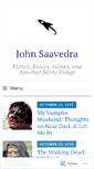 Mobile Screenshot of johnsaavedrajr.com